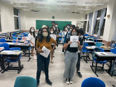 連結到文化課─漢字學習